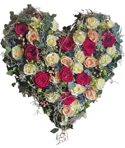 Trauerherze und Urnenherze als Grabschmuck oder für die Beerdigung kaufen zu Bestpreisen